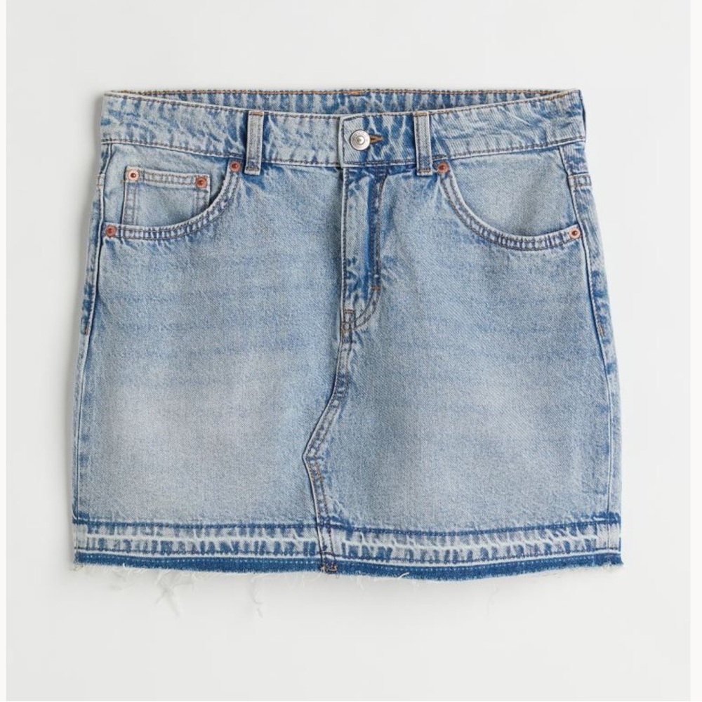 Denim skirt